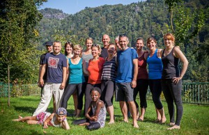 Elbsandsteingebirge Gruppe Romy Yoga