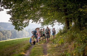 Wandern Romy Yoga Elbsandstein